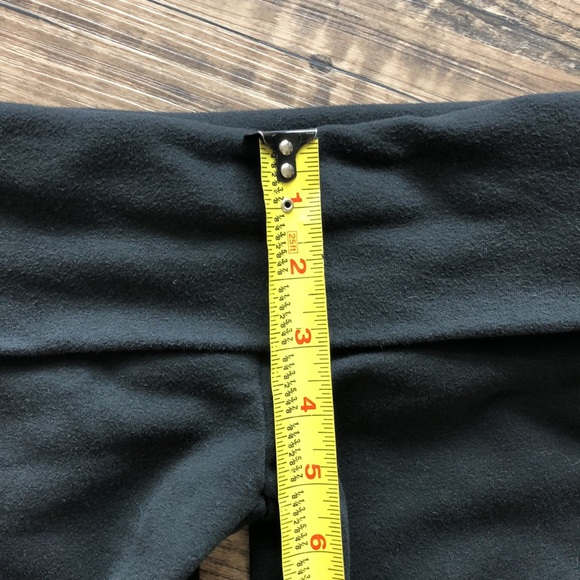3/$25 - SWS black cotton/spandex yoga pants - Picture 7 of 11